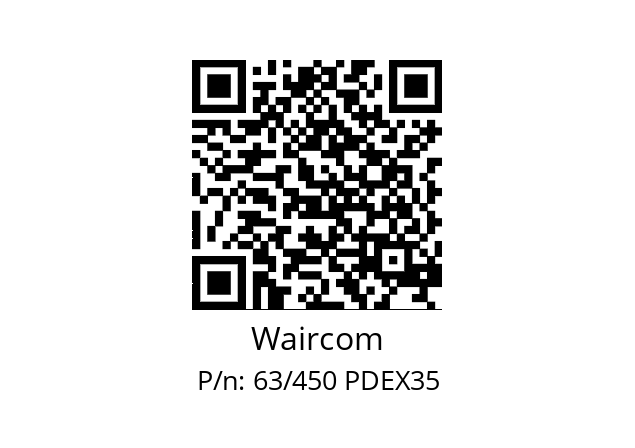   Waircom 63/450 PDEX35