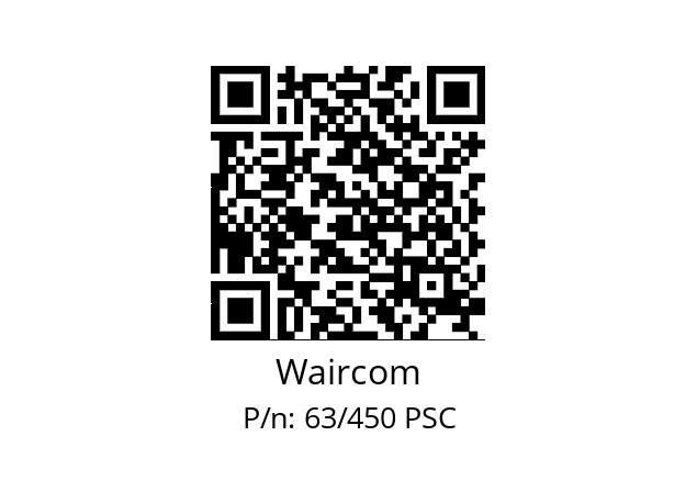   Waircom 63/450 PSC