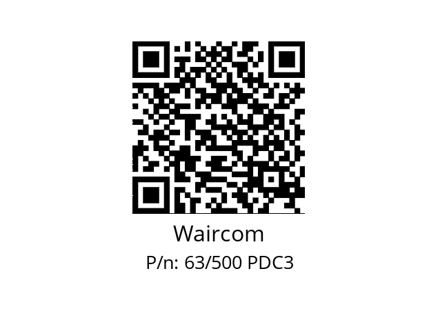   Waircom 63/500 PDC3