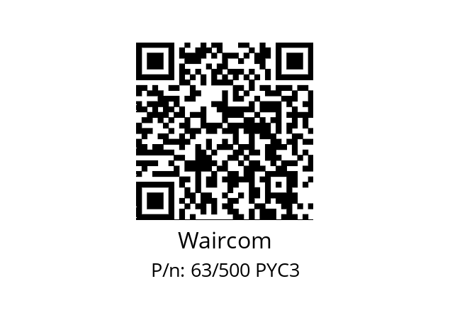   Waircom 63/500 PYC3