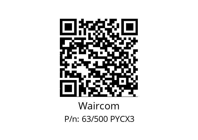   Waircom 63/500 PYCX3