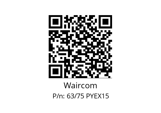   Waircom 63/75 PYEX15