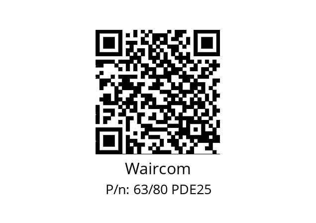   Waircom 63/80 PDE25