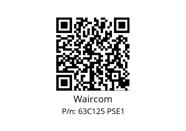   Waircom 63C125 PSE1