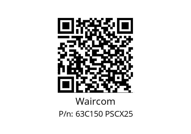   Waircom 63C150 PSCX25