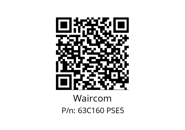   Waircom 63C160 PSE5