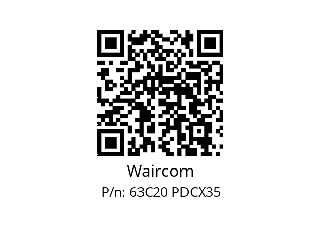   Waircom 63C20 PDCX35