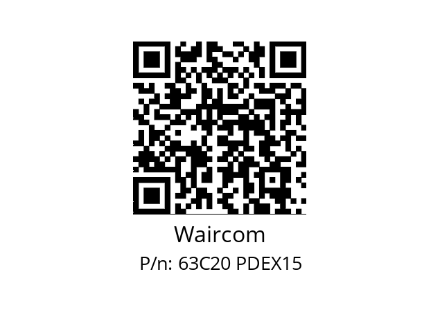   Waircom 63C20 PDEX15