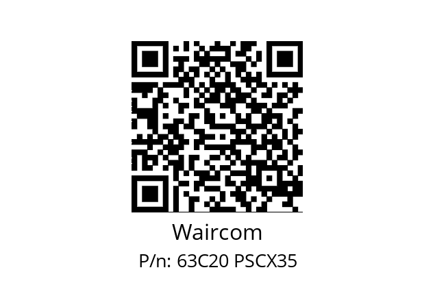   Waircom 63C20 PSCX35