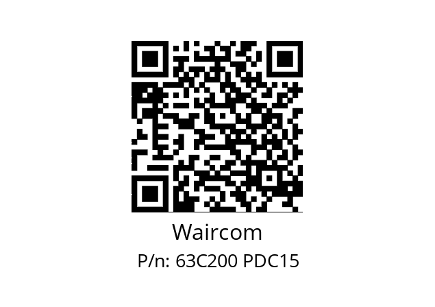   Waircom 63C200 PDC15