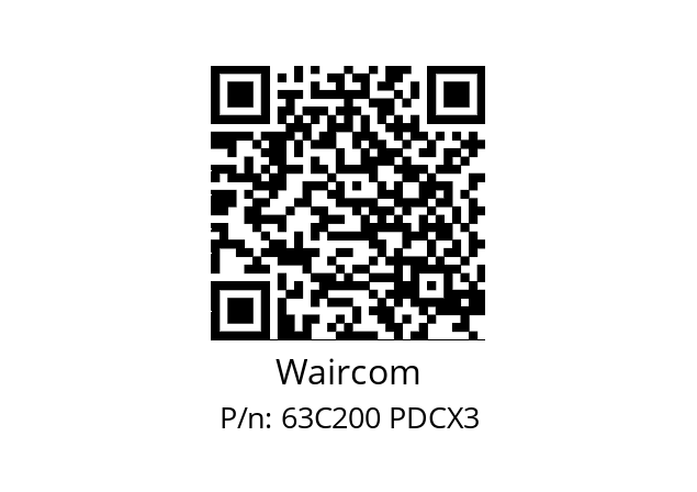   Waircom 63C200 PDCX3