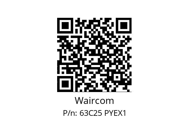   Waircom 63C25 PYEX1