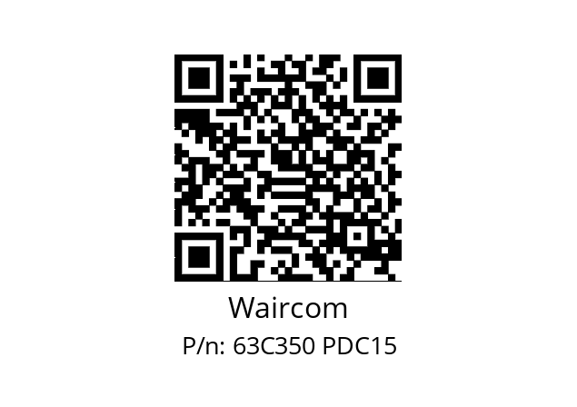   Waircom 63C350 PDC15