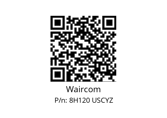   Waircom 8H120 USCYZ