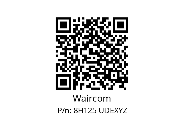   Waircom 8H125 UDEXYZ