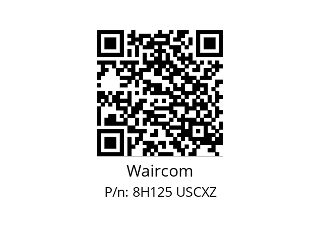   Waircom 8H125 USCXZ