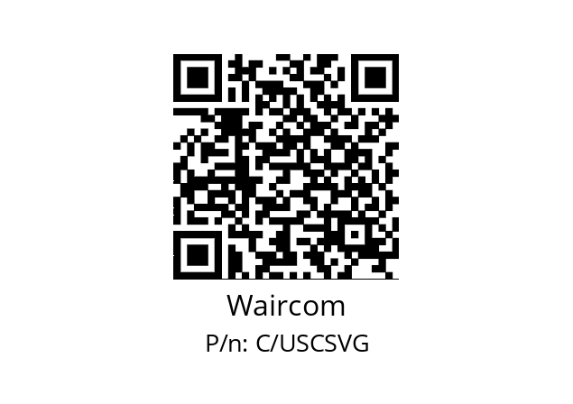   Waircom C/USCSVG