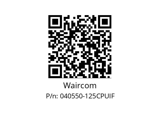   Waircom 040550-125CPUIF