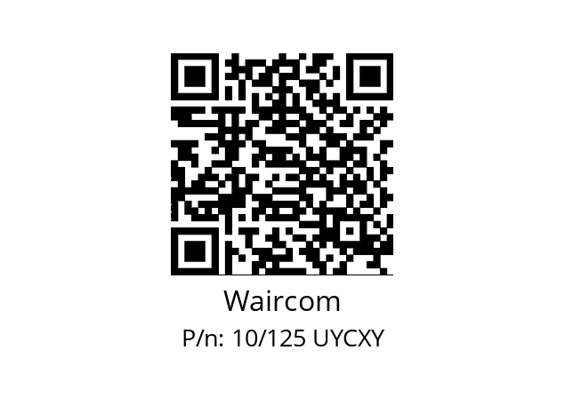   Waircom 10/125 UYCXY