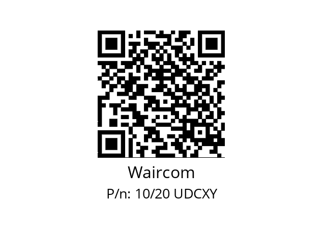   Waircom 10/20 UDCXY