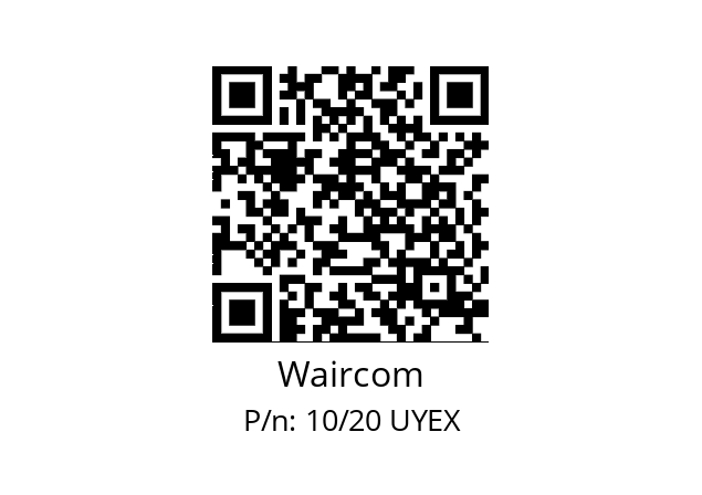   Waircom 10/20 UYEX