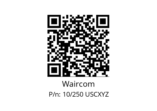   Waircom 10/250 USCXYZ