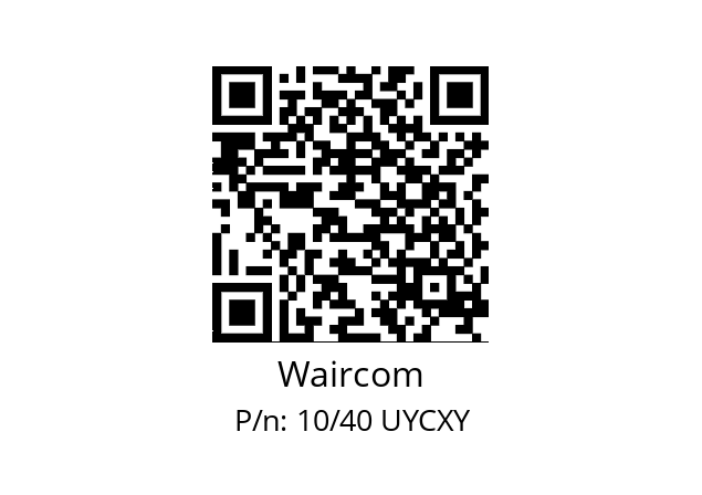   Waircom 10/40 UYCXY