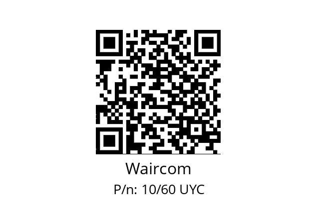   Waircom 10/60 UYC