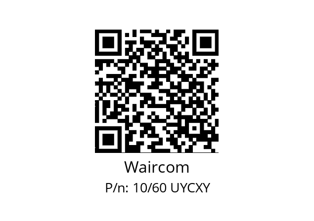   Waircom 10/60 UYCXY