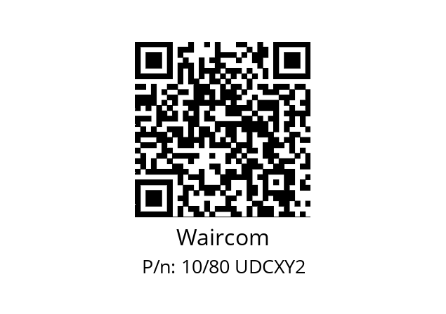   Waircom 10/80 UDCXY2