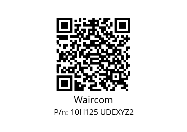   Waircom 10H125 UDEXYZ2