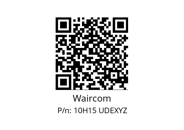   Waircom 10H15 UDEXYZ