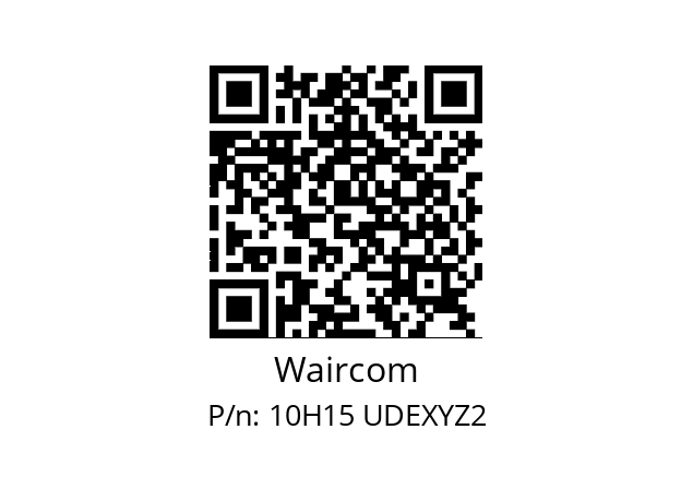   Waircom 10H15 UDEXYZ2