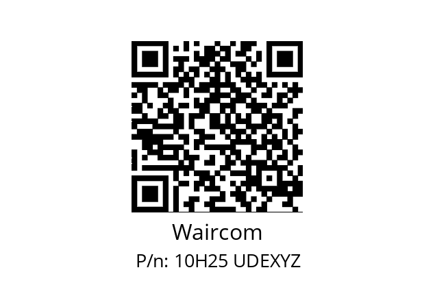   Waircom 10H25 UDEXYZ