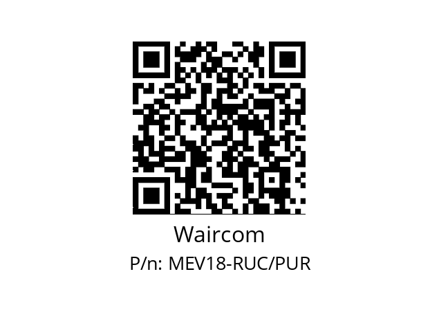   Waircom MEV18-RUC/PUR