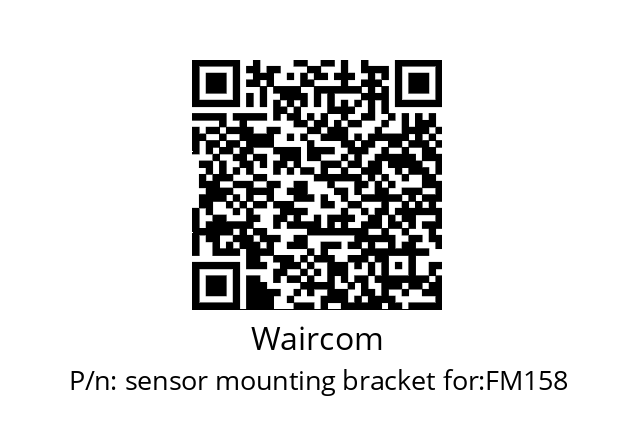   Waircom sensor mounting bracket for:FM158