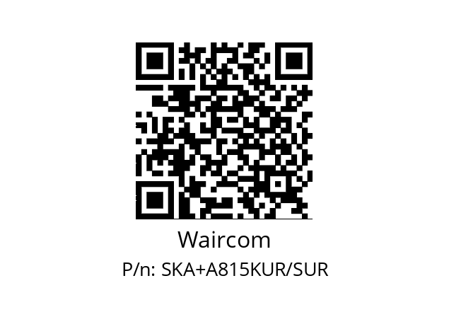   Waircom SKA+A815KUR/SUR