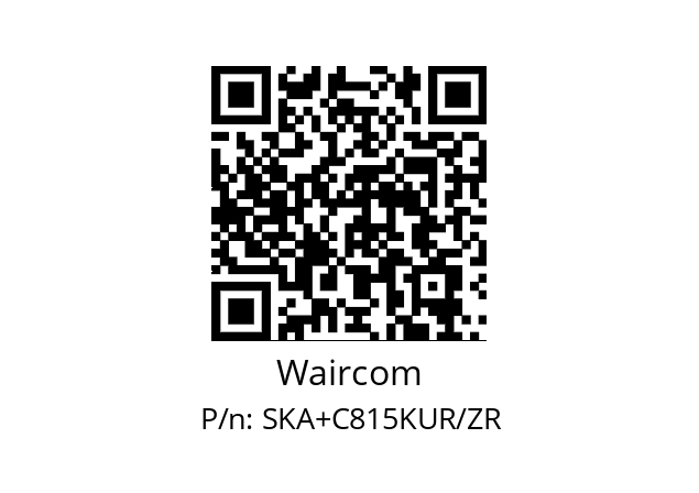   Waircom SKA+C815KUR/ZR