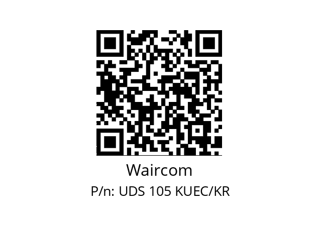   Waircom UDS 105 KUEC/KR