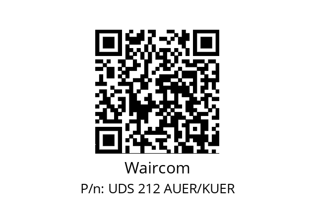   Waircom UDS 212 AUER/KUER