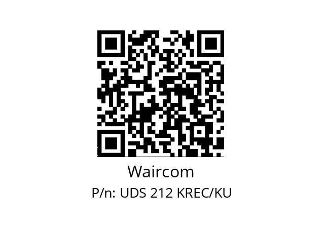   Waircom UDS 212 KREC/KU