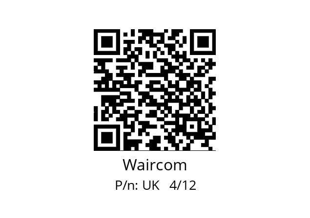   Waircom UK   4/12