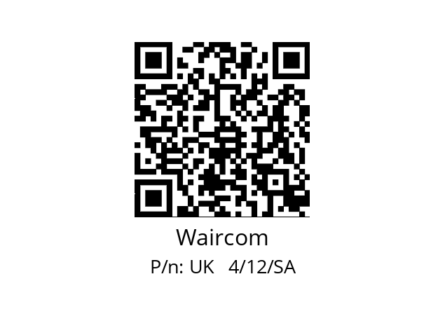   Waircom UK   4/12/SA