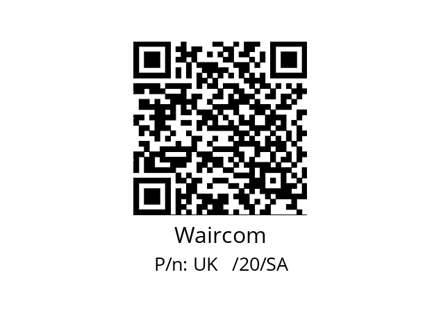   Waircom UK   /20/SA