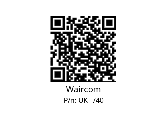   Waircom UK   /40