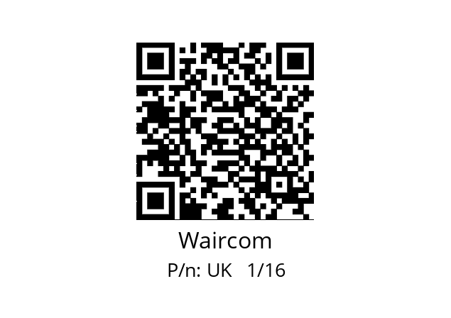   Waircom UK   1/16