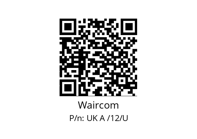   Waircom UK A /12/U