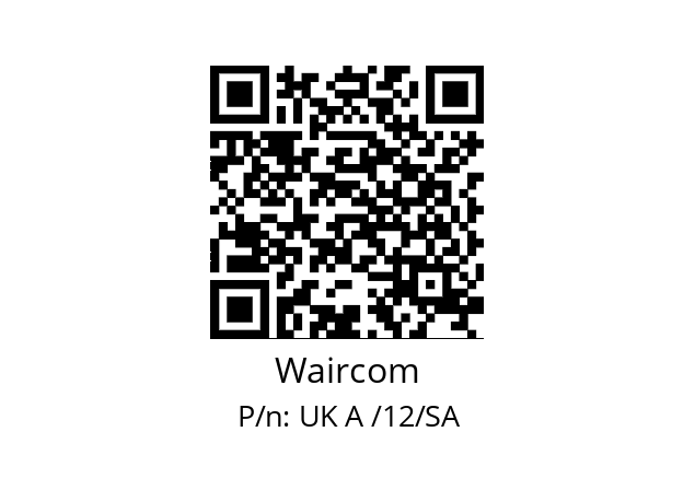   Waircom UK A /12/SA