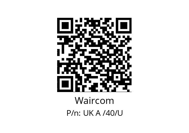   Waircom UK A /40/U