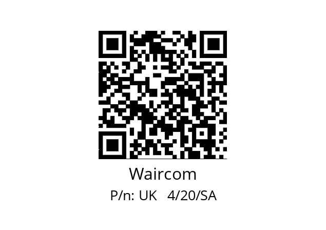   Waircom UK   4/20/SA